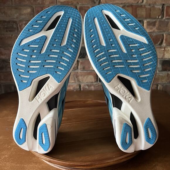 Hoka One One Cielo X1 2.0 Men's 12 Blue Carbon Plate Racing Running Shoes - Picture 16 of 16